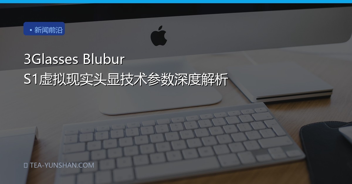 3Glasses Blubur S1虚拟现实头显技术参数深度解析